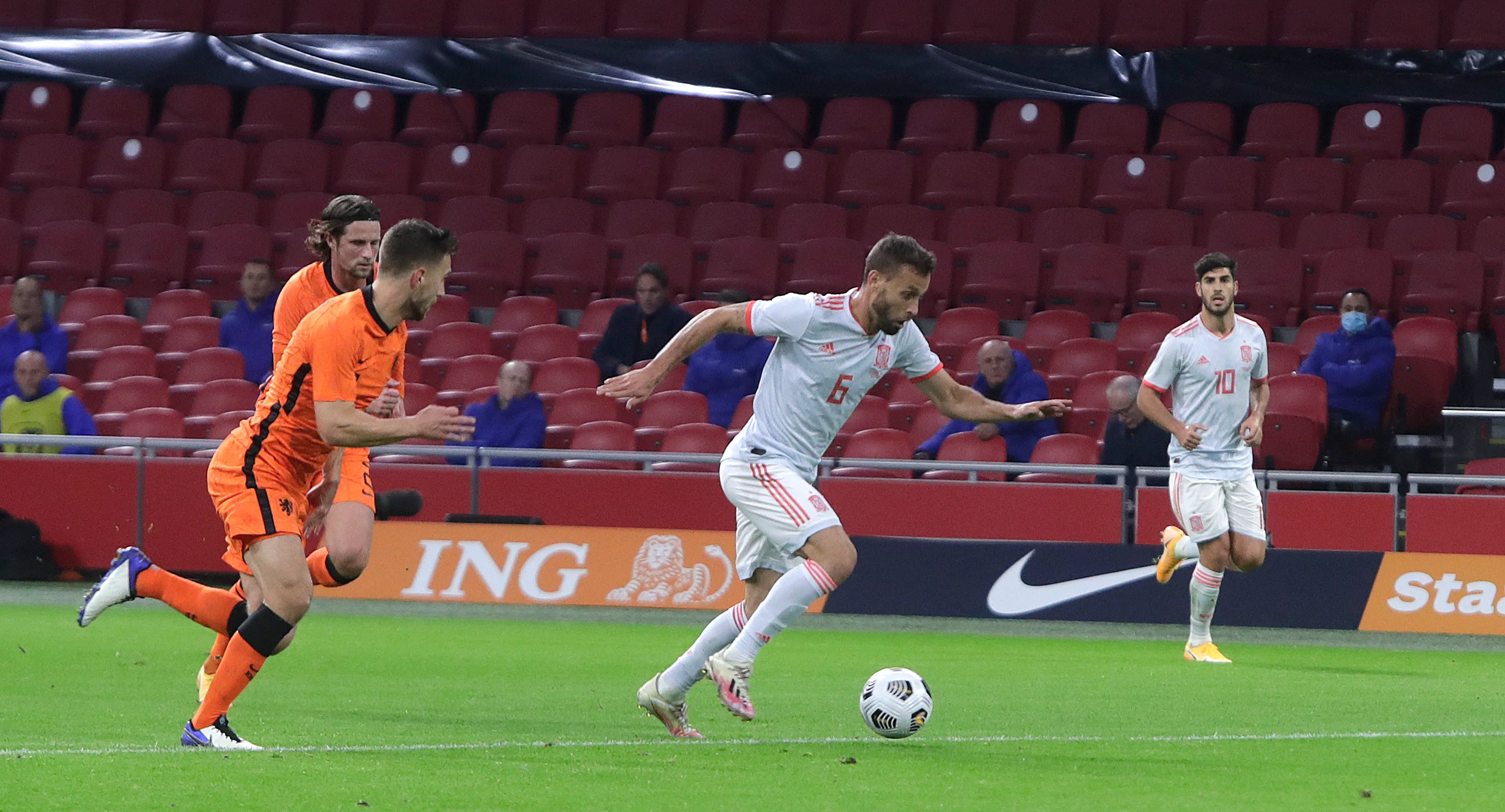 Нидерланды – Испания / Фото Selección Española de Fútbol
