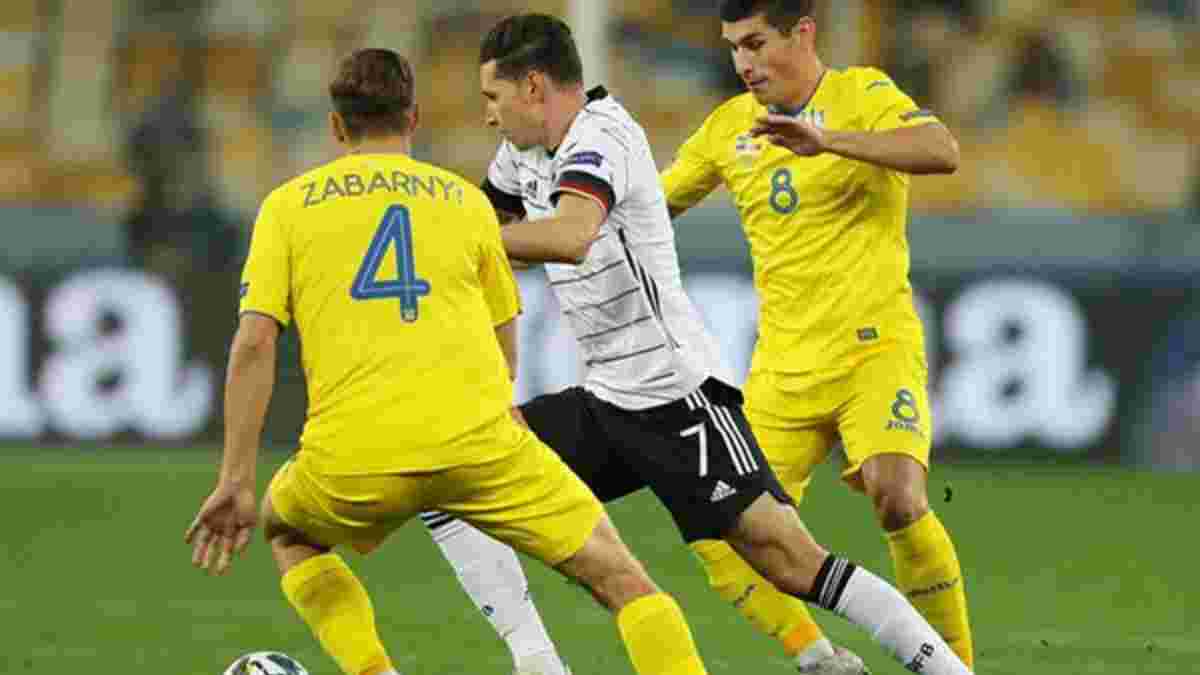 Германия – Украина: команды определились с формой на поединок Лиги наций