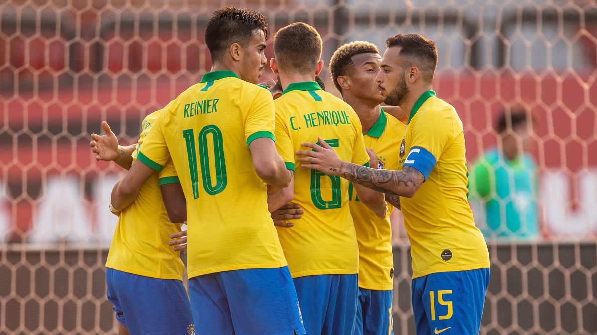 Игроки сборной Бразилии U-23 / Твиттер CBF Futebol