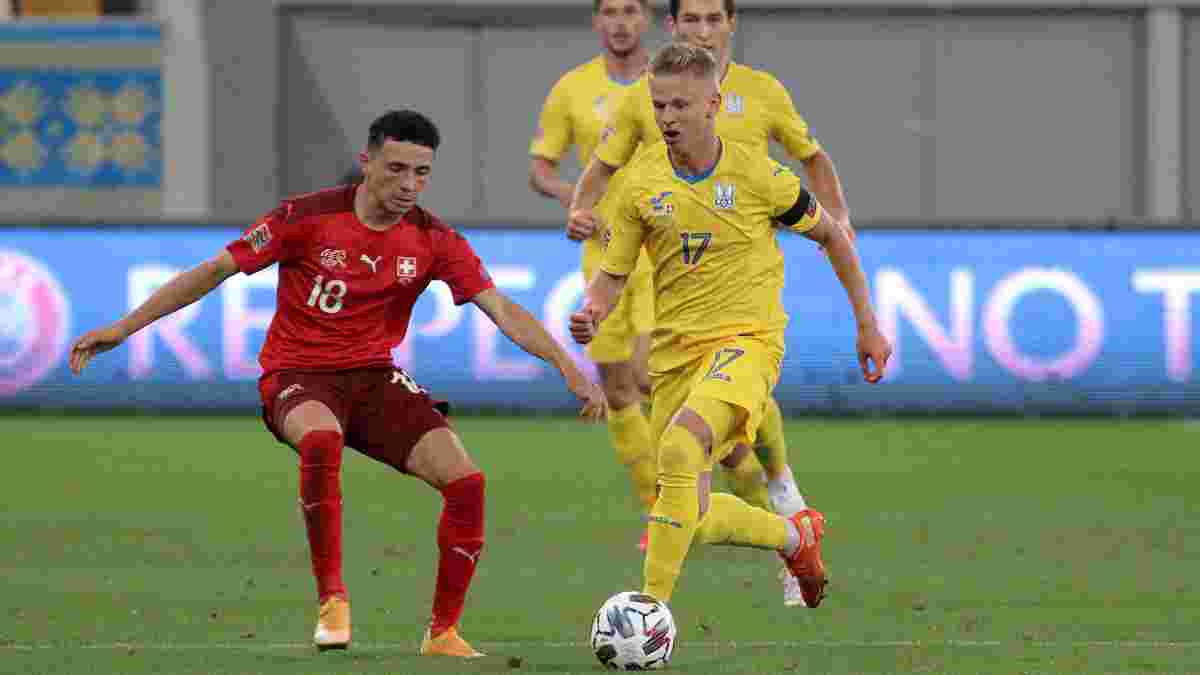 Швейцарія – Україна: анонс матчу Ліги націй УЄФА