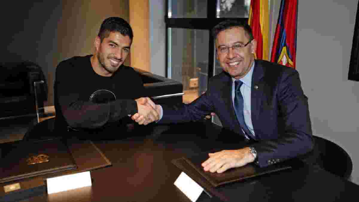 Суарес просил у Барселоны солидный контракт перед своим переходом в Атлетико
