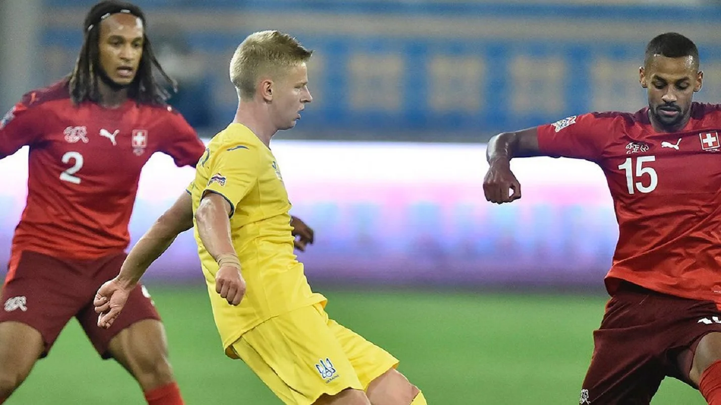 Швейцарія – Україна / Фото УАФ