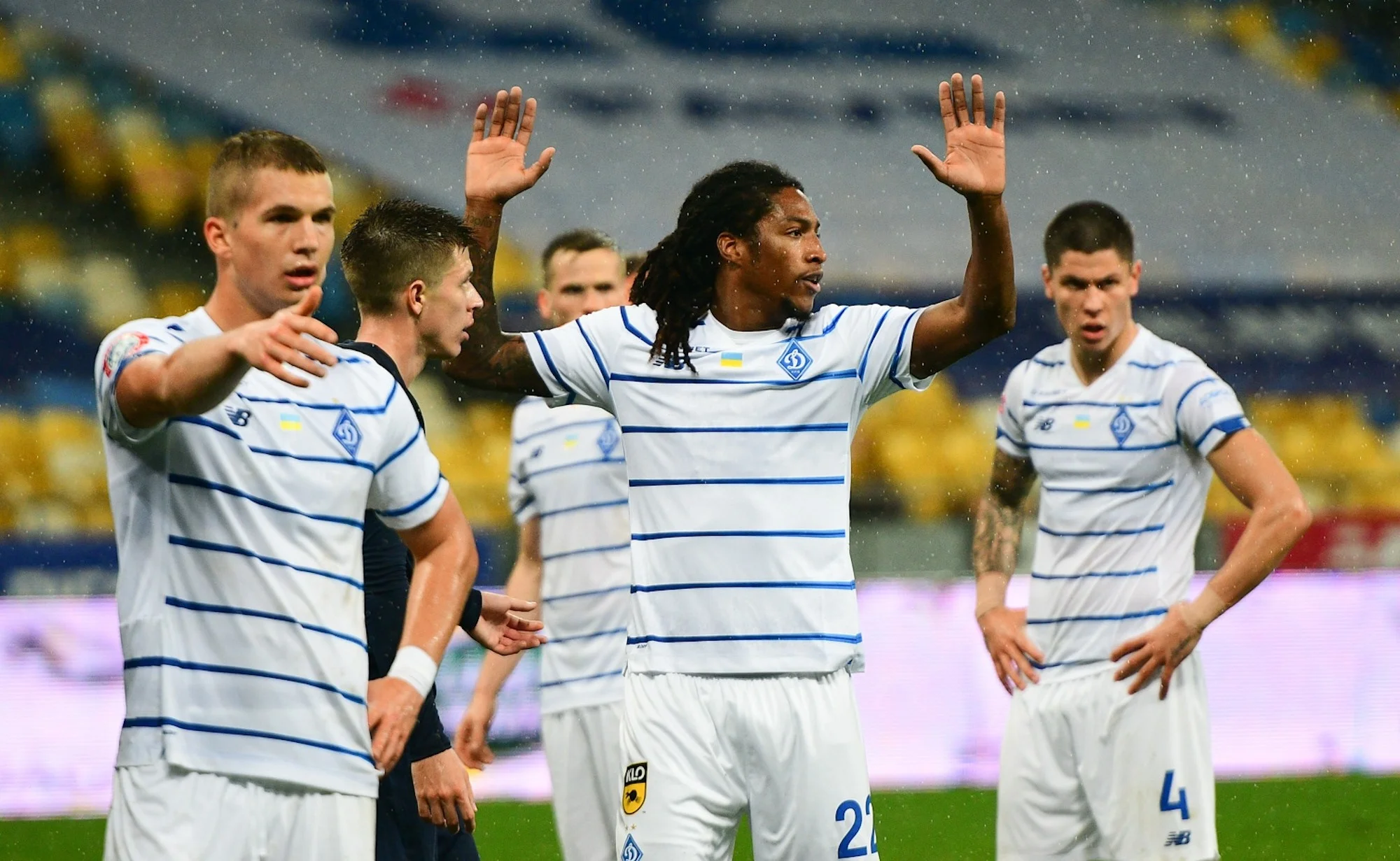 Жерсон Родрігес (у центрі) / ФК Динамо