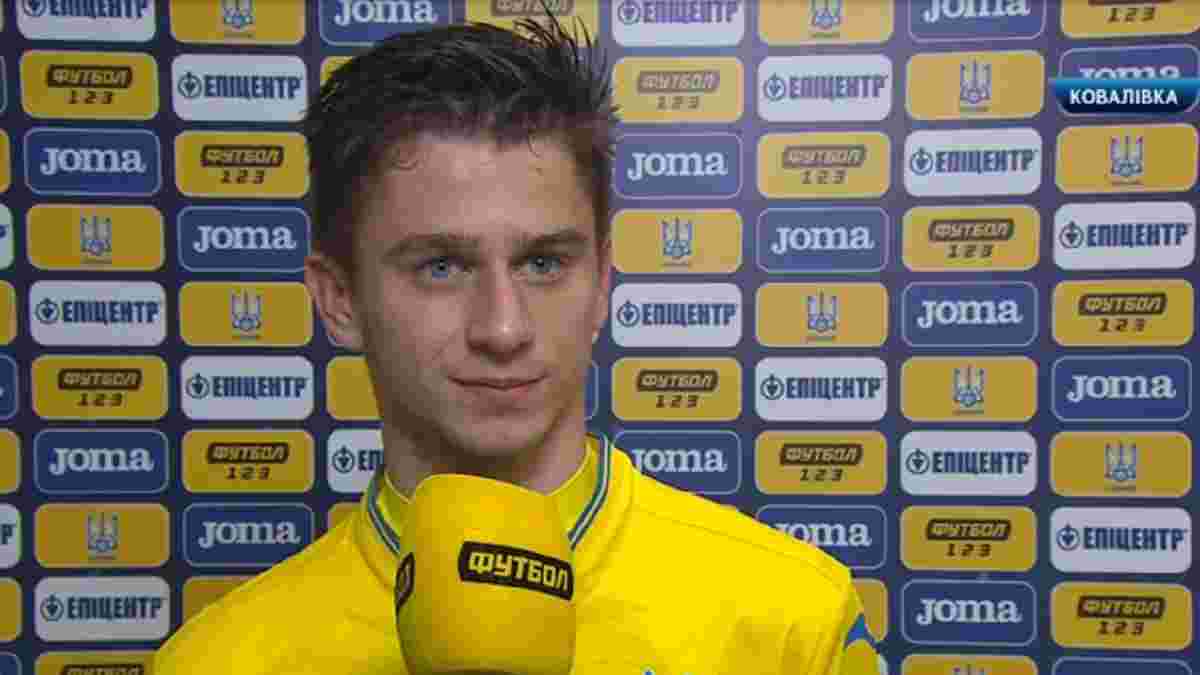 "Україна U-21 грала в британському стилі": Ісаєнко – про дебютний гол та погром Північної Ірландії