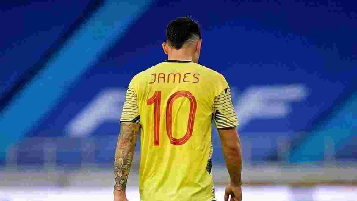 Хамес стал участником драки в раздевалке сборной Колумбии после фиаско от Эквадора