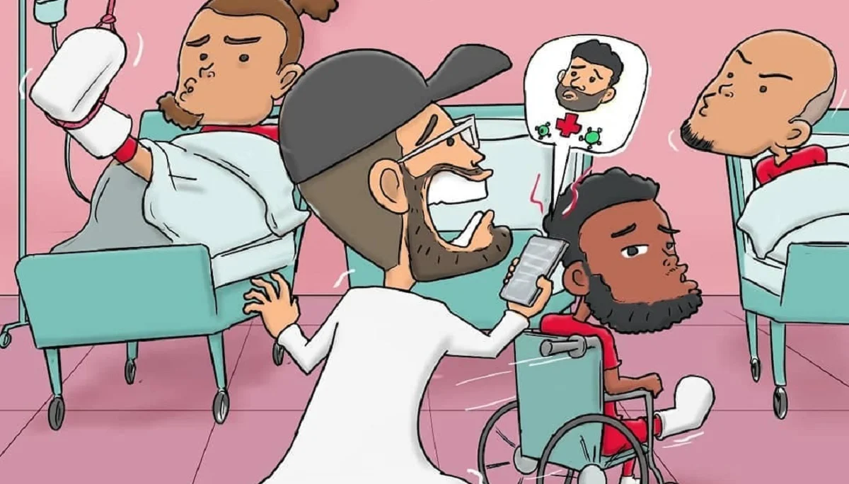 Клопп з переповненим лазаретом приймає лідера АПЛ / Koortoon