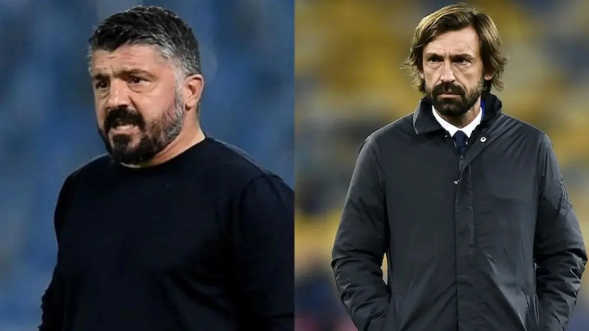 Пірло та Гаттузо / фото із соцмереж