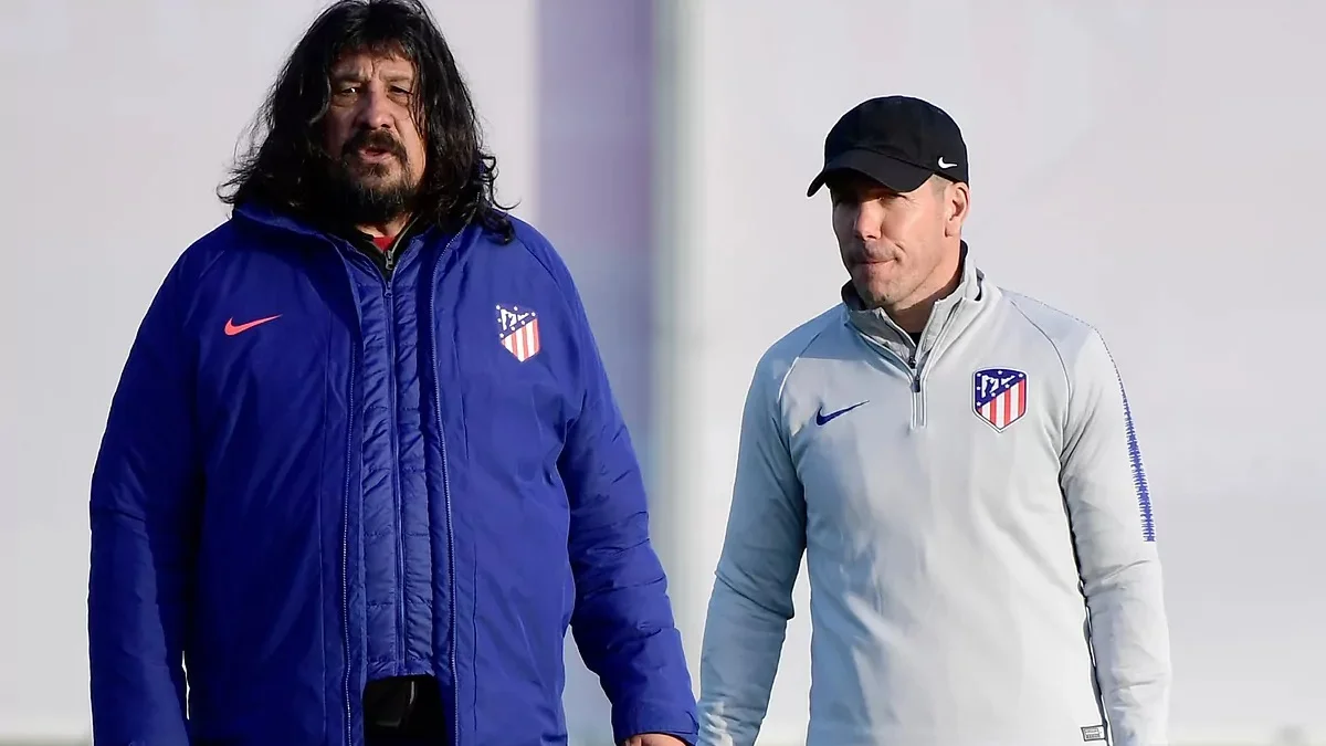 Бургос и Симеоне / AFP