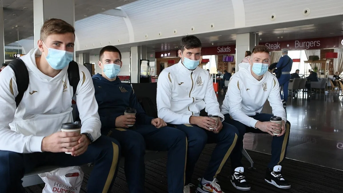 Игроки сборной Украины / Фото УАФ