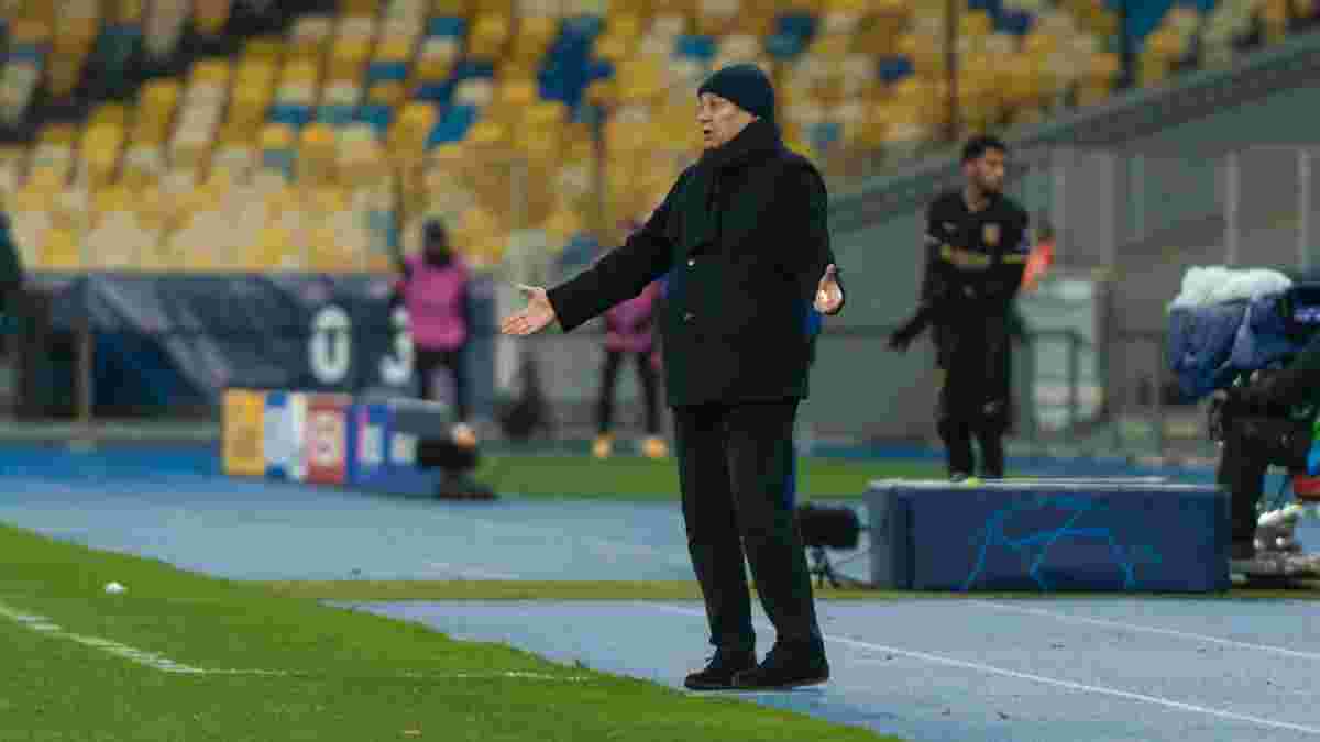 Динамо – Барселона: киевляне потерпели самое крупное поражение под руководством Луческу