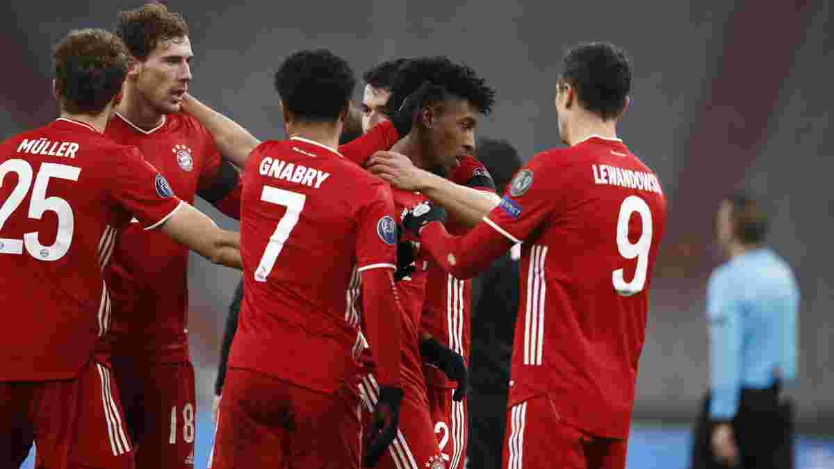 Лига чемпионов: Бавария вышла в плей-офф, Ливерпуль дома проиграл Аталанте, Атлетико снова подарил очко россиянам