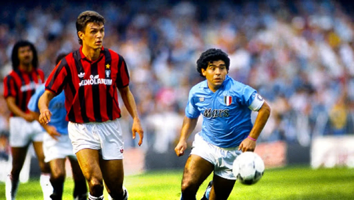 Мальдіні та Марадона / Фото з відкритих джерел