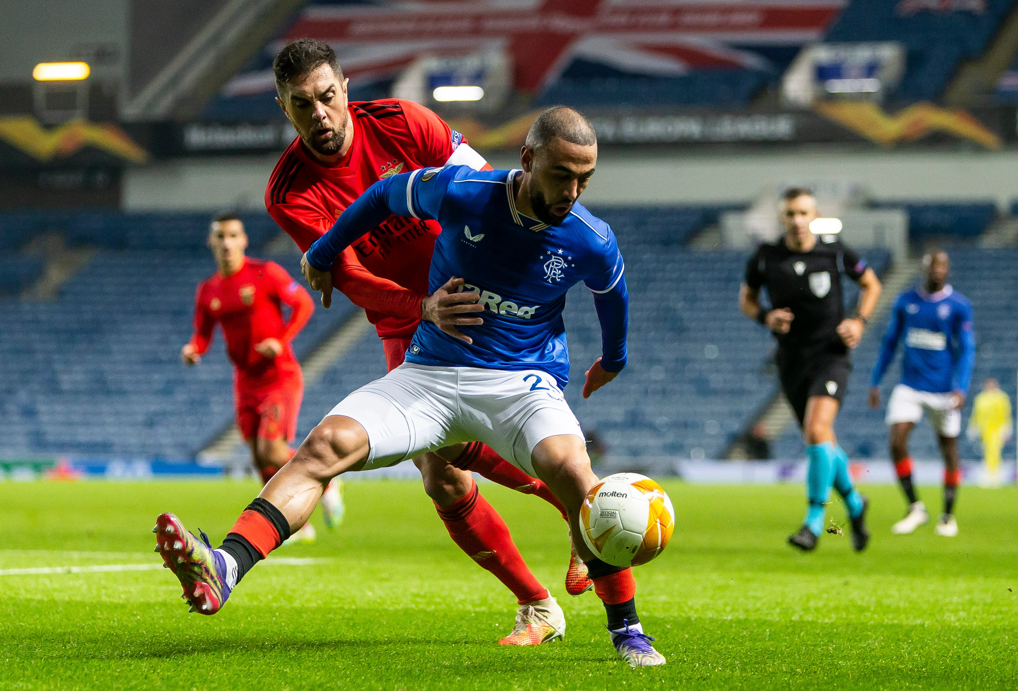 Рейнджерс – Бенфика – 2:2 – видеообзор матча