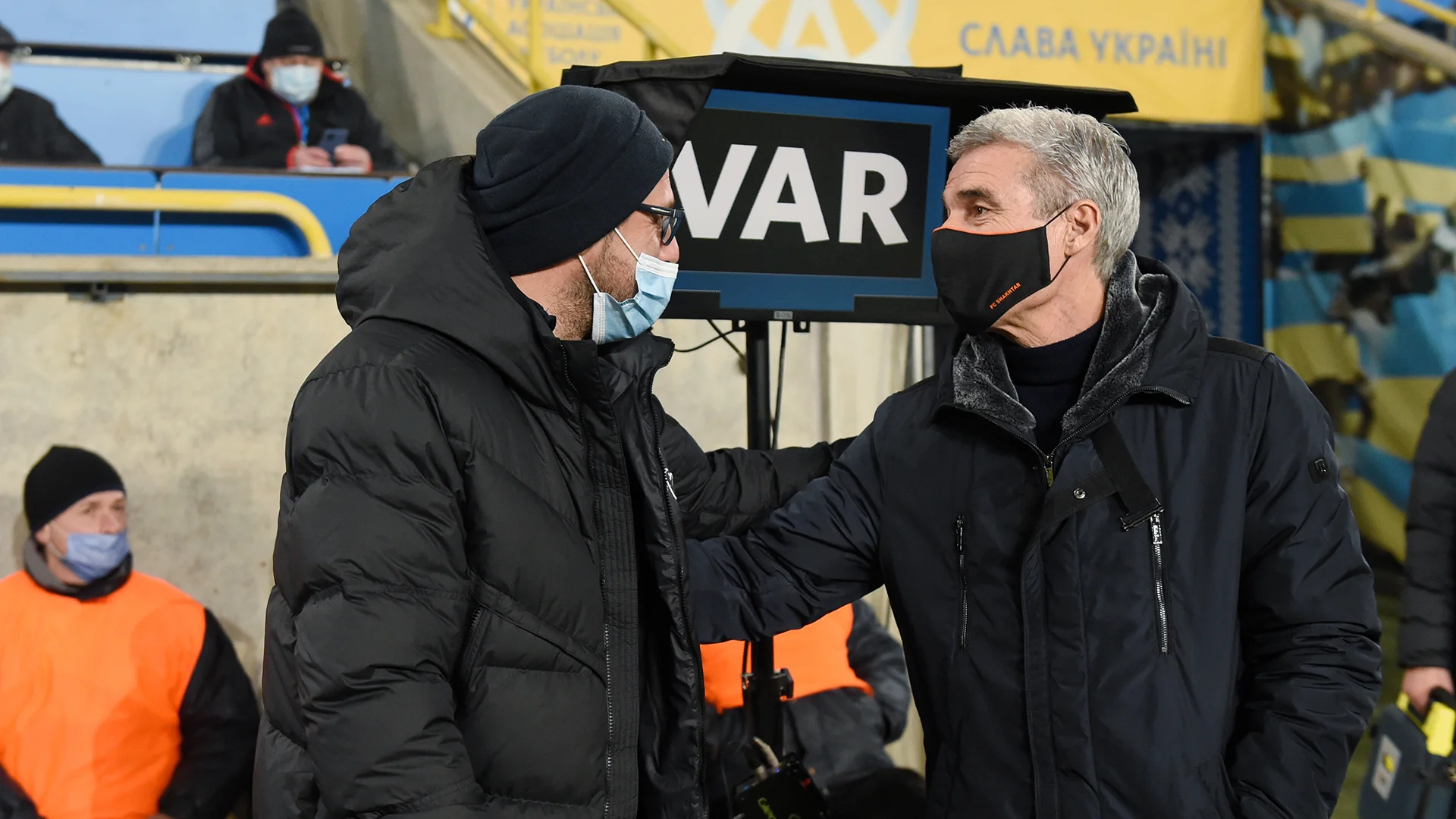 Игор Йовичевич и Луиш Каштру / Фото ФК Шахтер