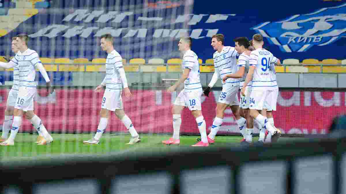 Динамо одержало юбилейную победу в домашних матчах УПЛ