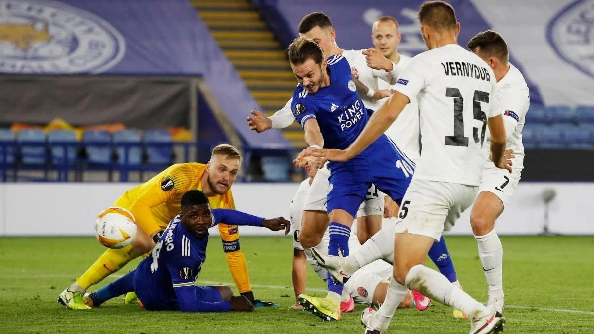 Зоря проти Лестера / Фото Reuters