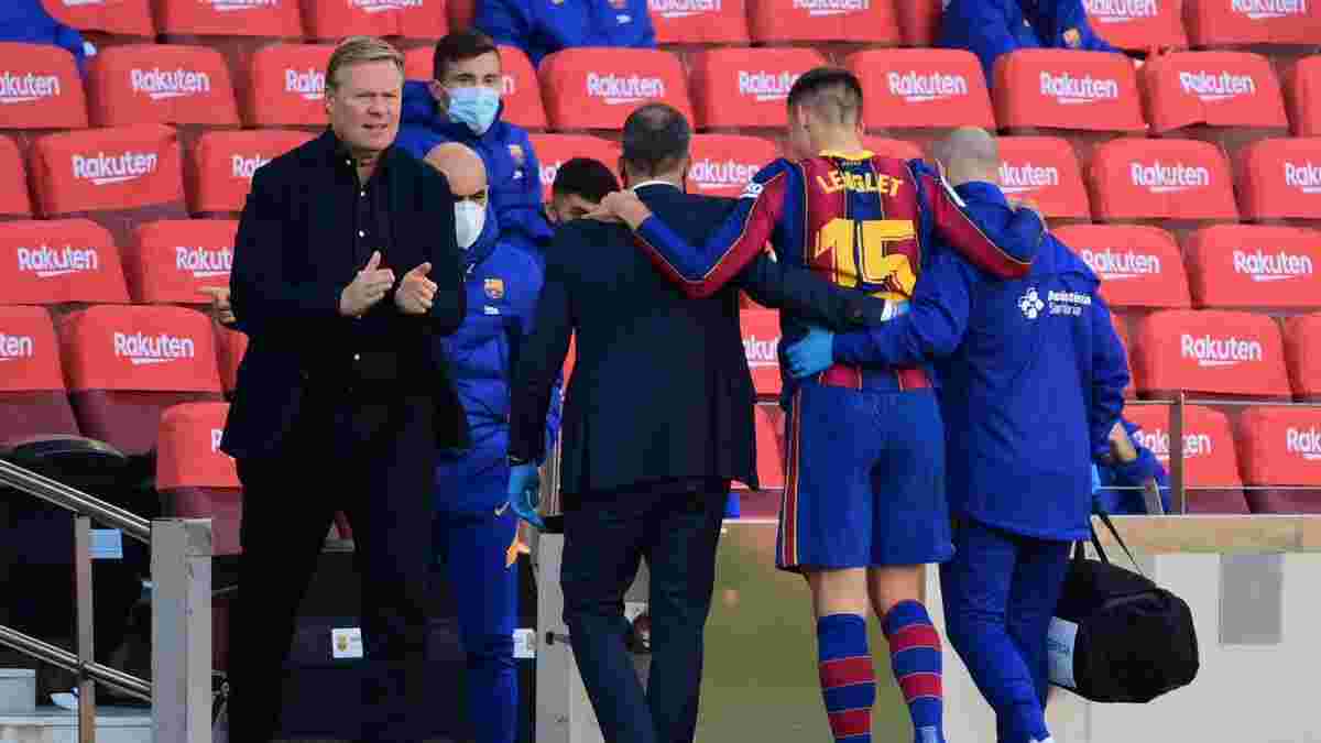 Барселона потеряла Лангле из-за повреждения – каталонцы остались без центральных защитников, но есть позитив