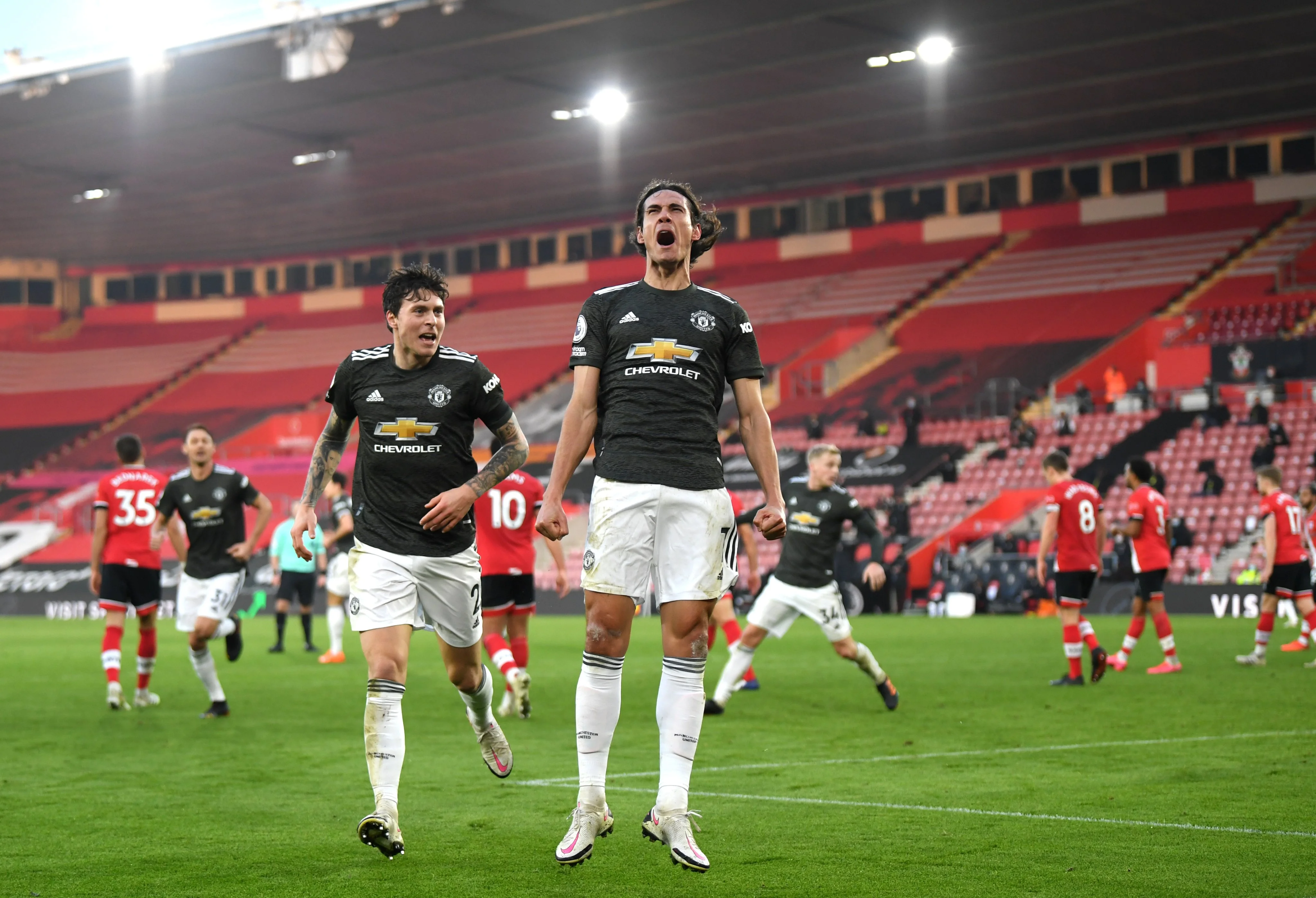 Эдинсон Кавани / твиттер Манчестер Юнайтед