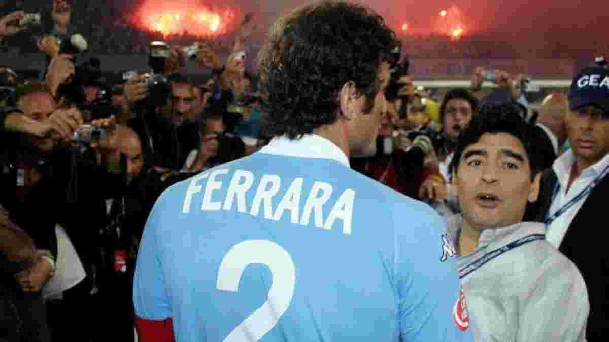 "Дієго був антигероєм": легенда Ювентуса Феррара відреагував на смерть Марадони, порівнявши аргентинця з Кассано