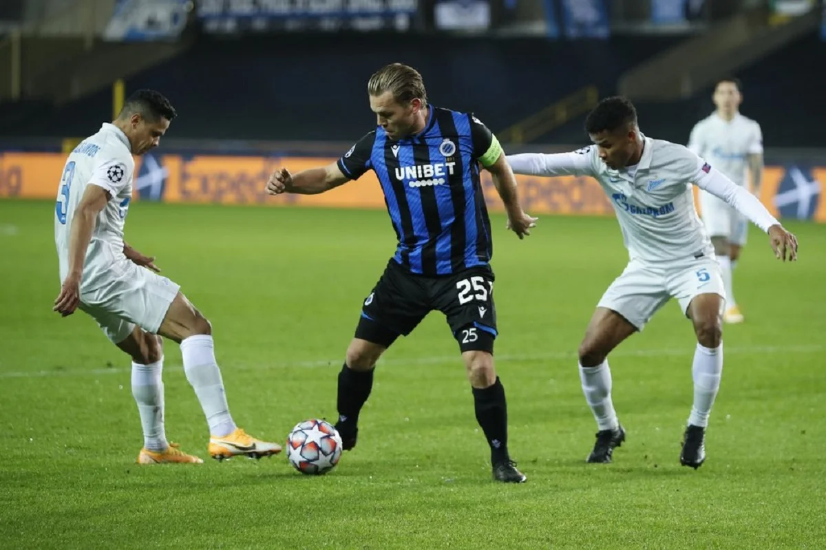 Брюгге – Зеніт – 3:0 – відео голів та огляд матчу