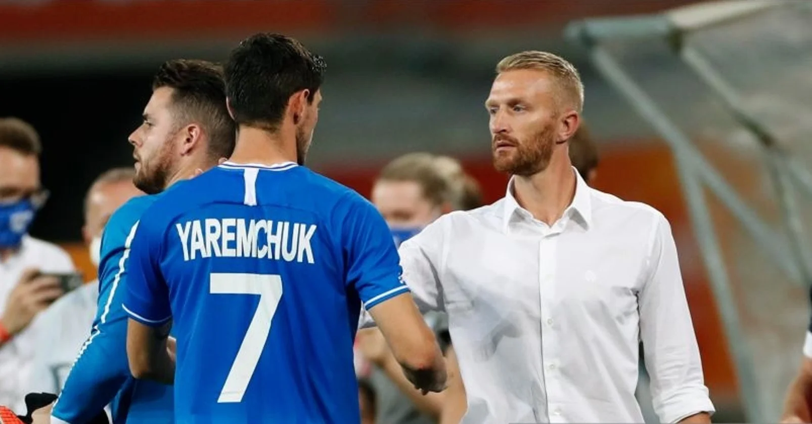 Роман Яремчук и Вим Де Декер / Фото ФК Гент