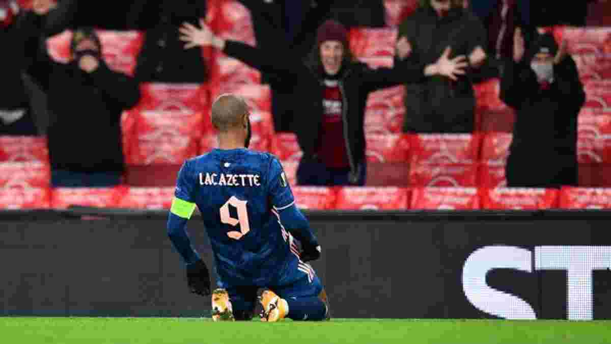 Ляказетт отреагировал на появление болельщиков на матче Арсенала в Лиге Европы