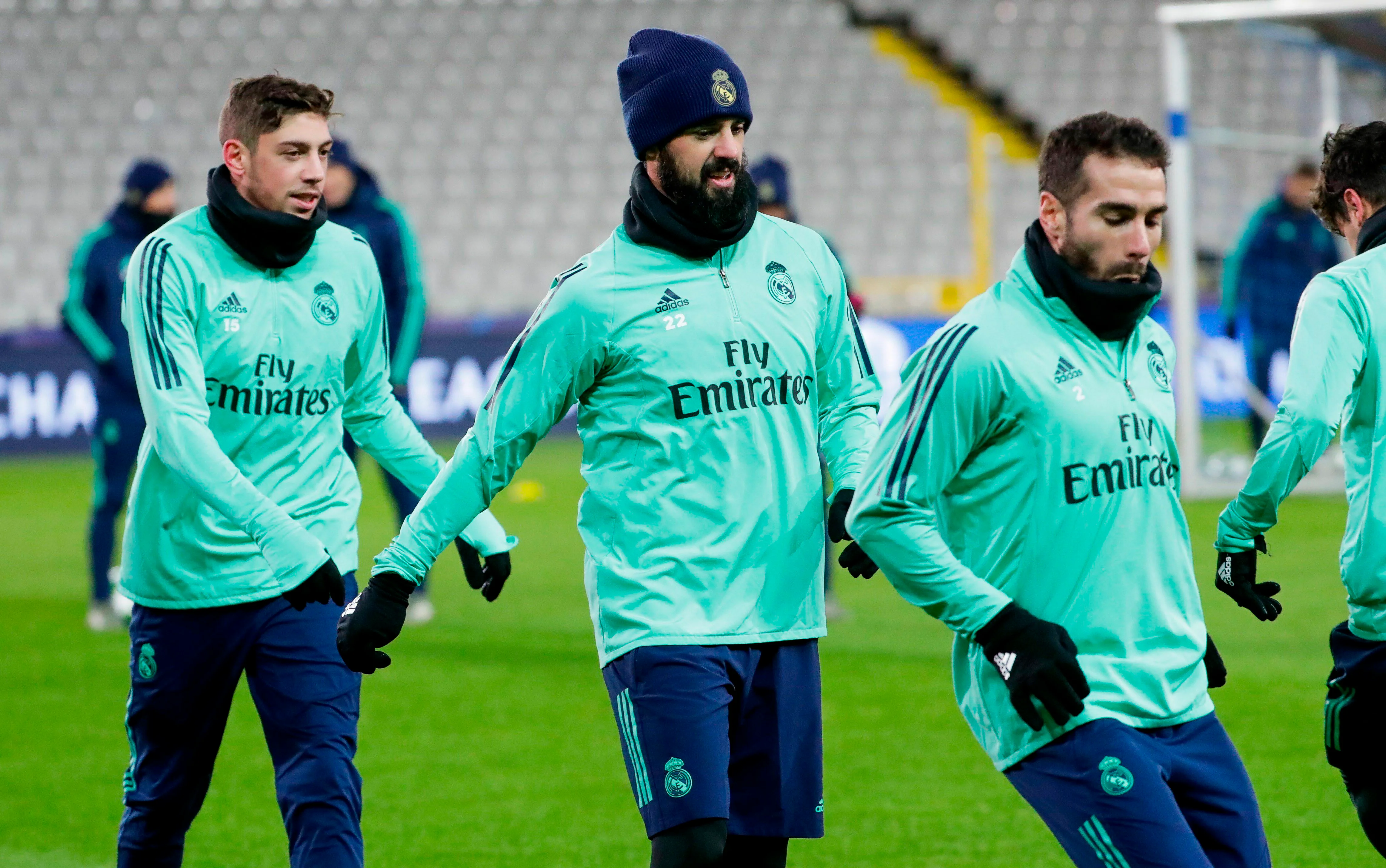 Вальверде, Иско, Карвахаль / EFE