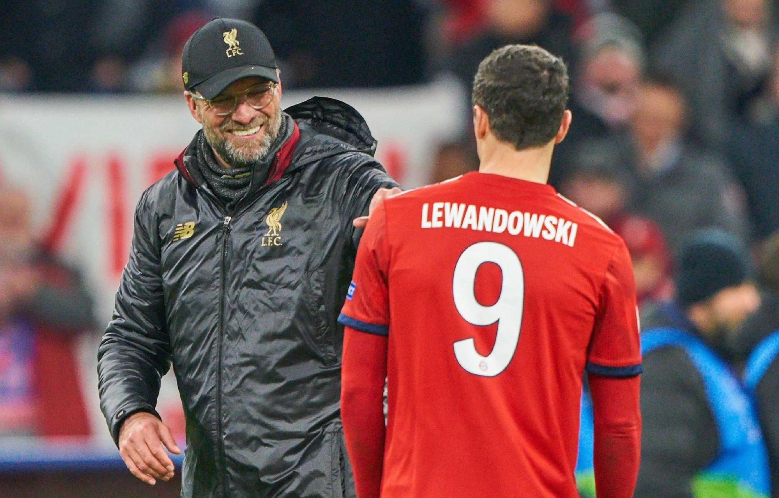 Юрген Клопп та Роберт Лєвандовскі / Фото AP