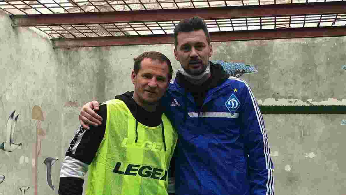 Алієв та Мілевський зіграли у футбол з неповнолітніми ув'язненими в Лук'янівському СІЗО