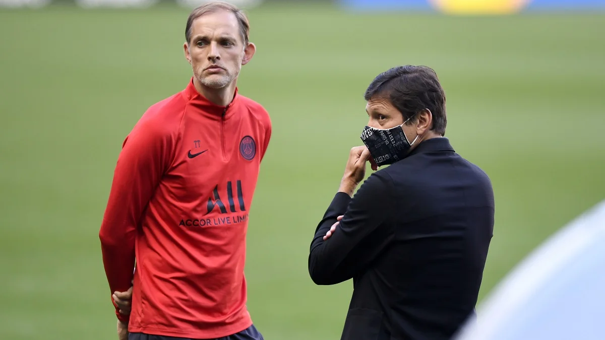 Томас Тухель и Леонардо / фото: ПСЖ