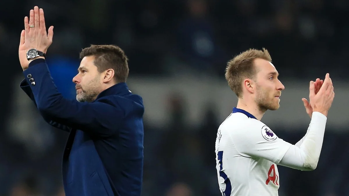 Почеттіно та Еріксен / Фото ФК Тоттенхем