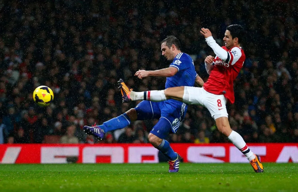 Френк Лемпард та Мікель Артета / Фото Reuters