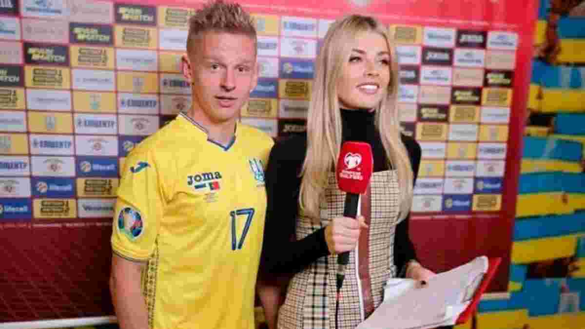 Жена Зинченко станет участницей нового шоу на телеканалах "Футбол"
