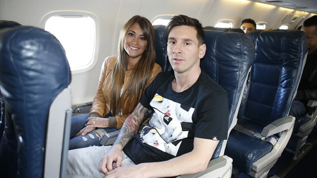 Ліонель Мессі з дружиною / Фото з відкритих джерел