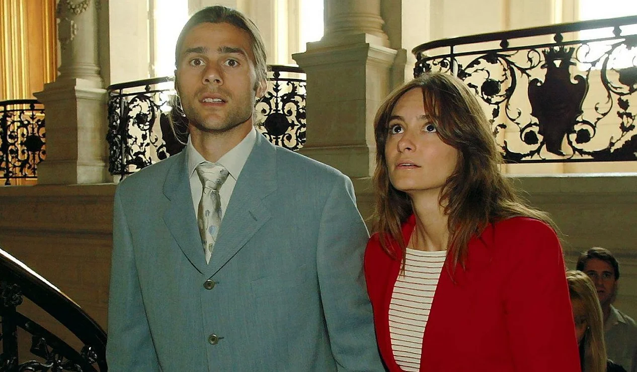 Гравець ПСЖ Маурісіо Почеттіно з дружиною Каріною / Le Parisien