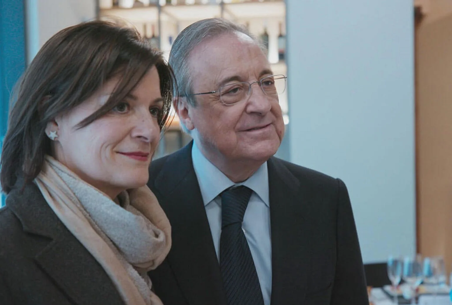 Амайя Горостіса впевнено почувається у компанії з Флорентіно Пересом