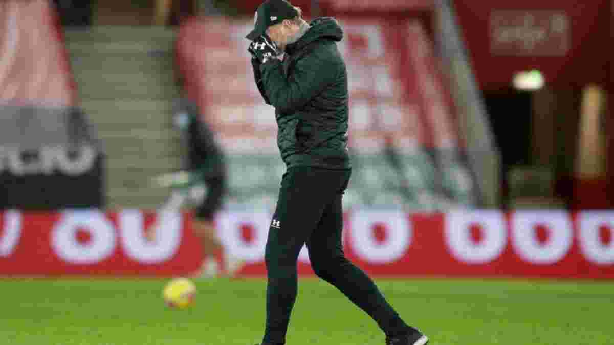 Хазенхюттль упал на колени и заплакал после победы над Ливерпулем – видео эмоций тренера Саутгемптона