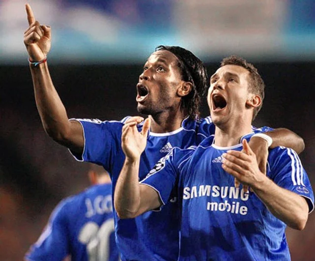 шевченко дрогба