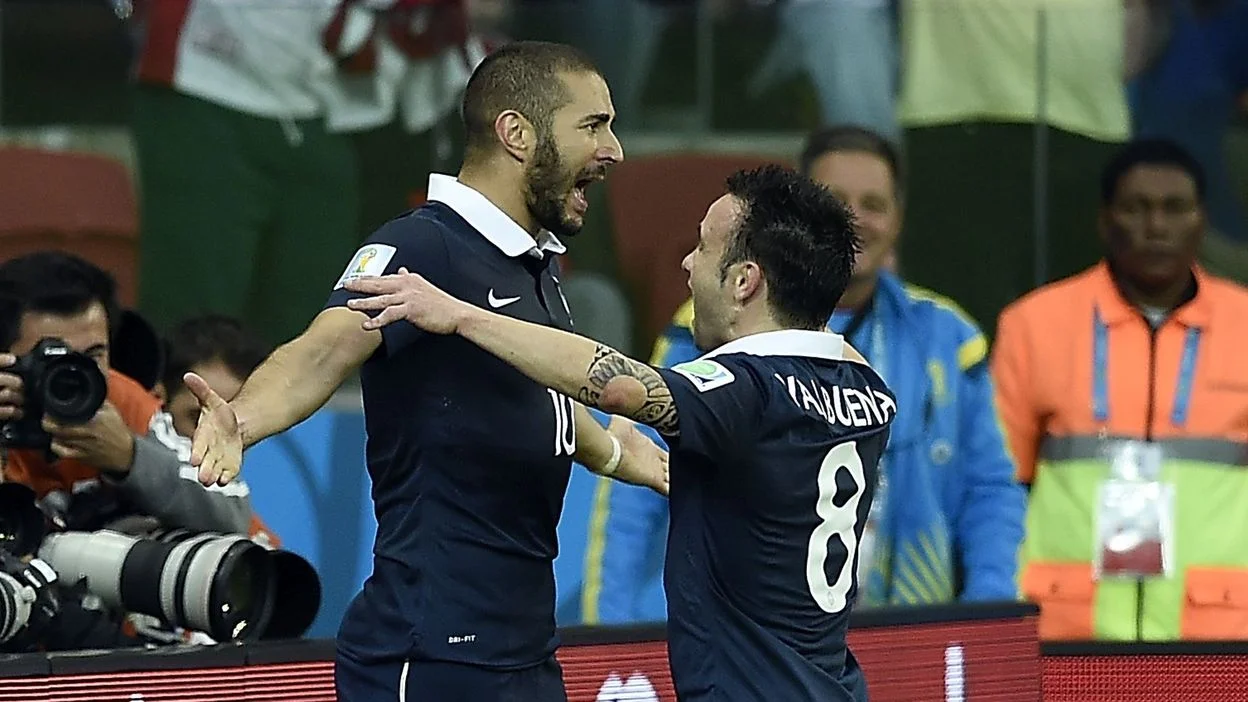 Бензема і Вальбуена / AFP