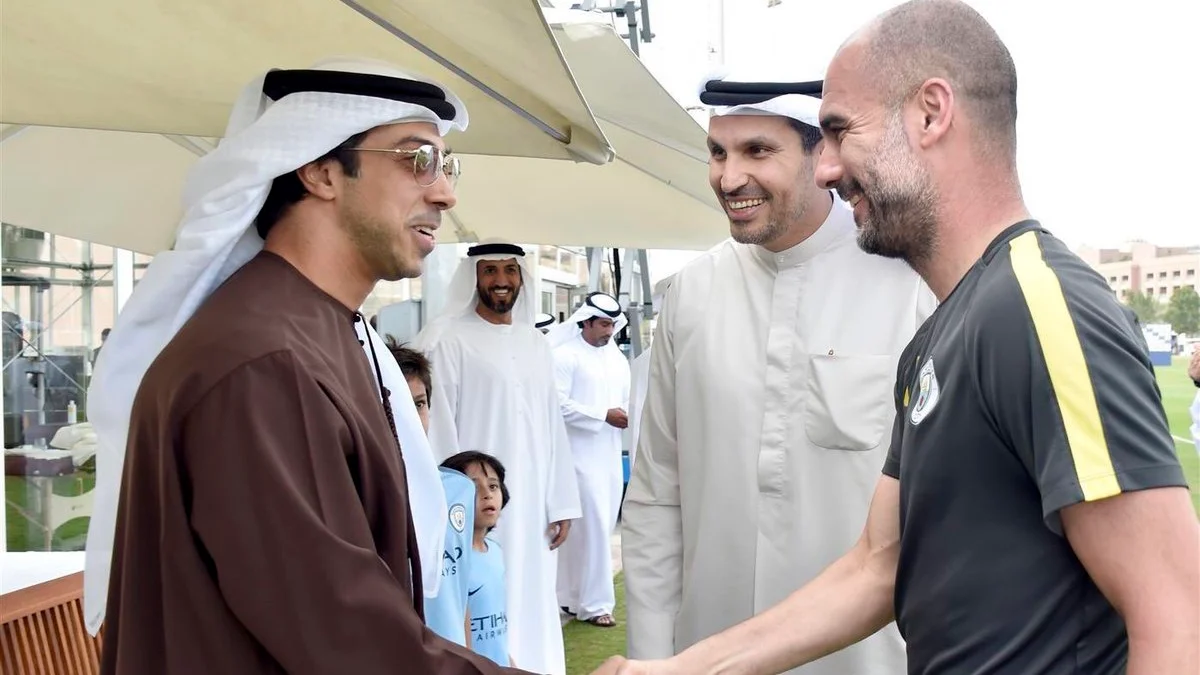 Шейх Мансур (слева) / фото: Манчестер Сити