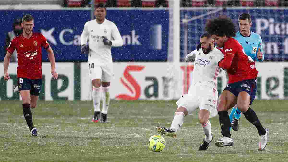 Реал стал заложником снегопада – команде Зидана пришлось радикально менять планы относительно Суперкубка Испании