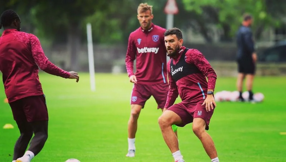 Ярмоленко и Снодграс / фото: ФК Вест Хэм