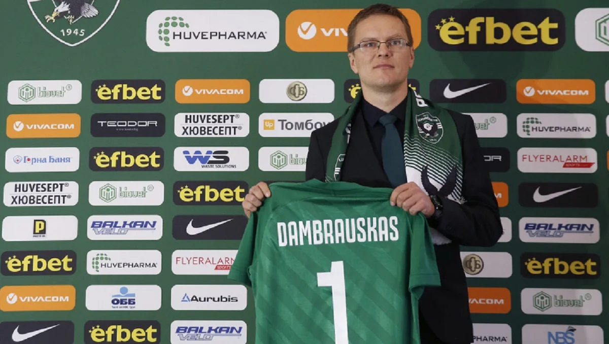 Вальдас Дамбраускас / фото: Лудогорець