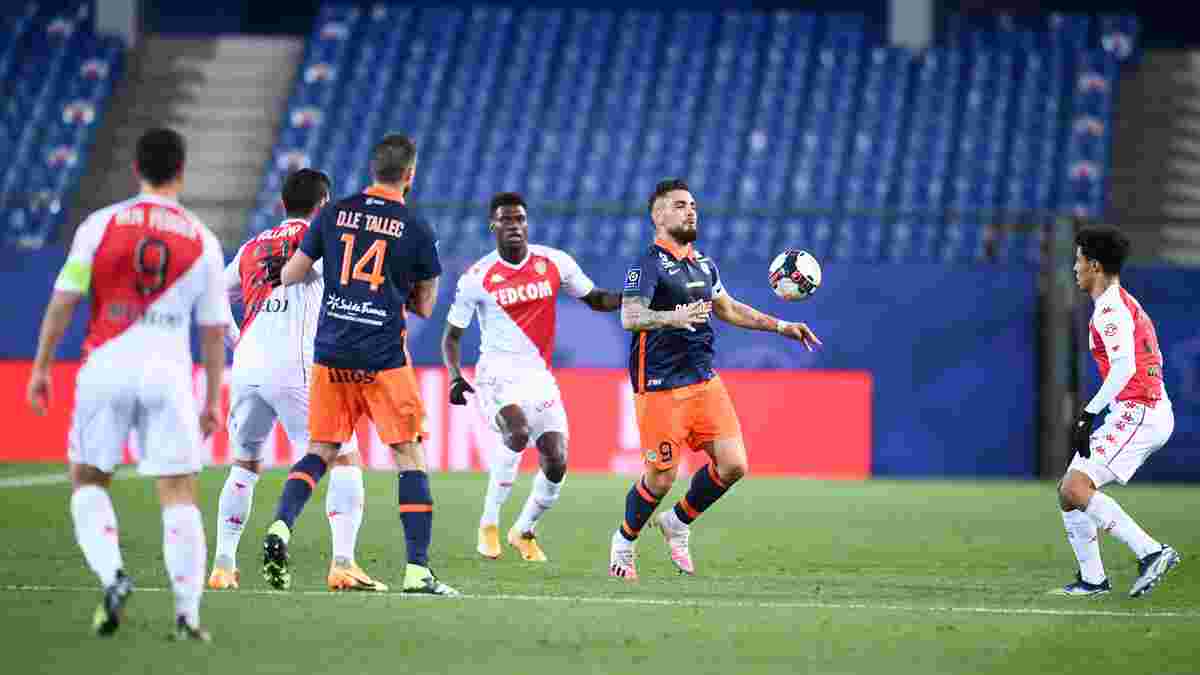 Монако переиграл Монпелье в поединке с 5-ю голами