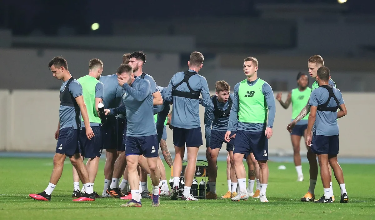 Тренировка "бело-синих" / Фото ФК Динамо