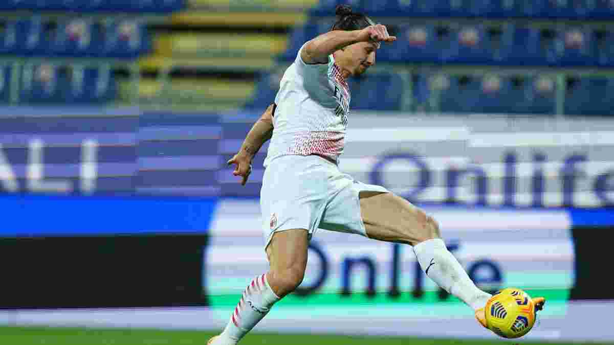 Дубль Ібрагімовіча у відеоогляді матчу Кальярі – Мілан – 0:2