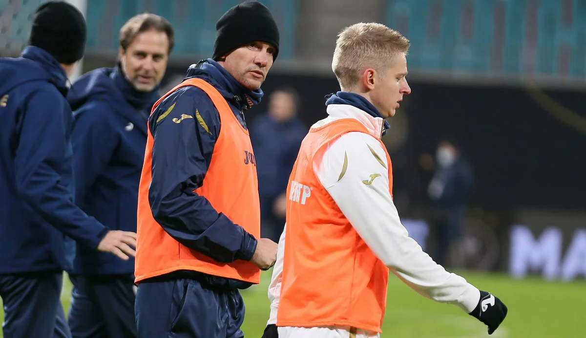 Андрей Шевченко (в центре) / УАФ