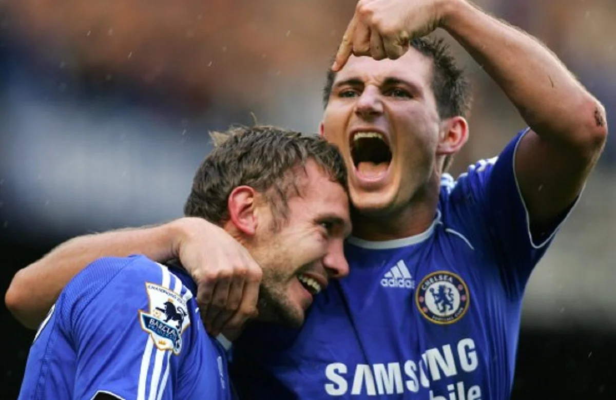 Фрэнк Лэмпард и Андрей Шевченко