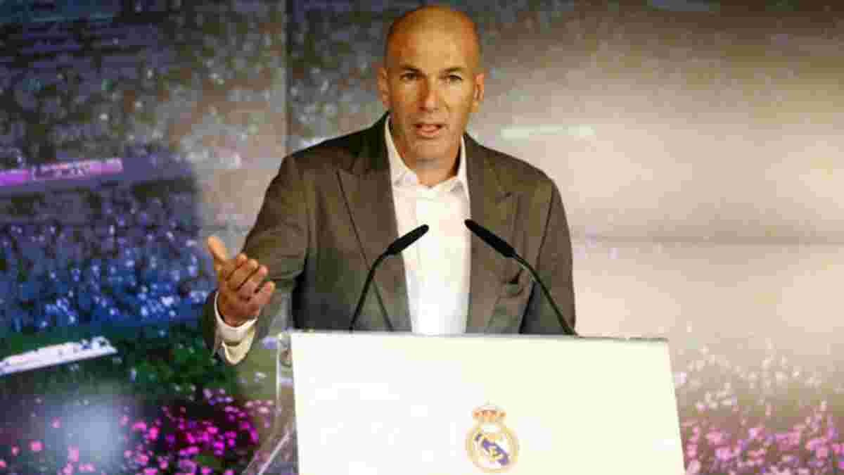 Зідан здивував гравців Реала промовою після провалу у Кубку Іспанії