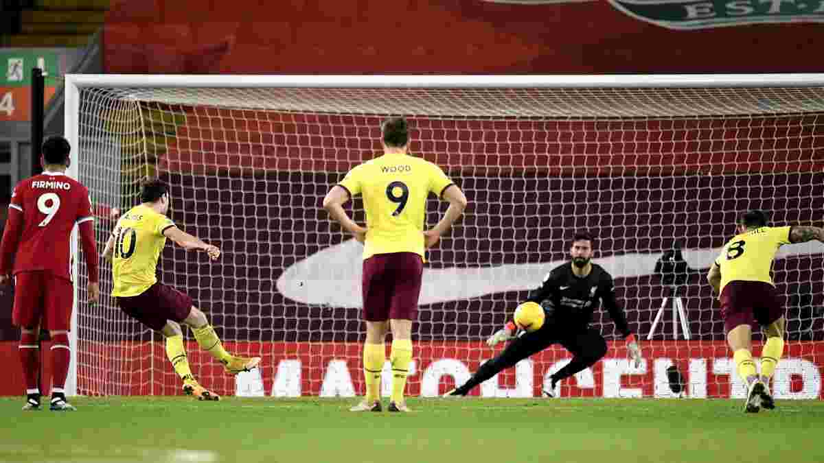 Сенсационное поражение подопечных Клоппа в видеообзоре матча Ливерпуль – Бернли – 0:1